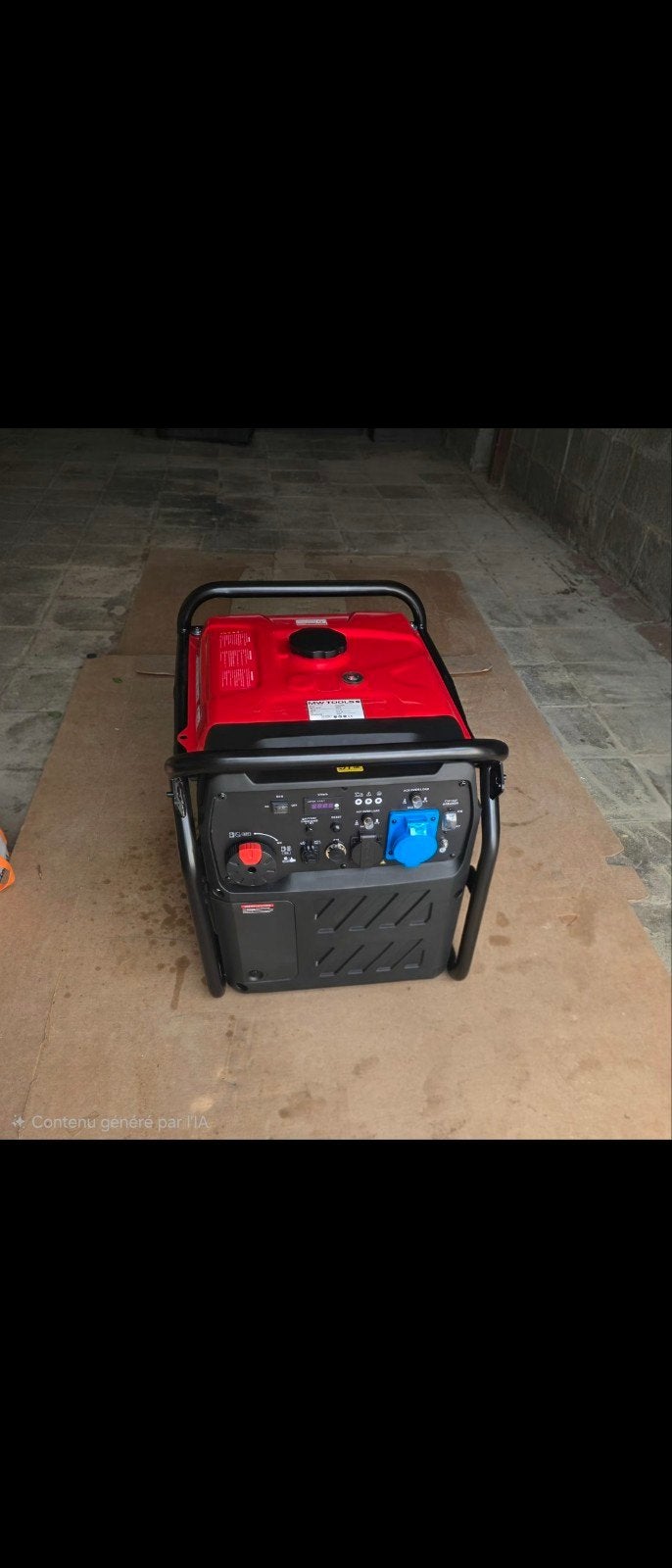 ATS benzine 8,5 kW 230V 16 en 32A invertergenerator, Doe-het-zelf en Bouw, Ophalen, Zo goed als nieuw, Benzine, Elektrisch startend