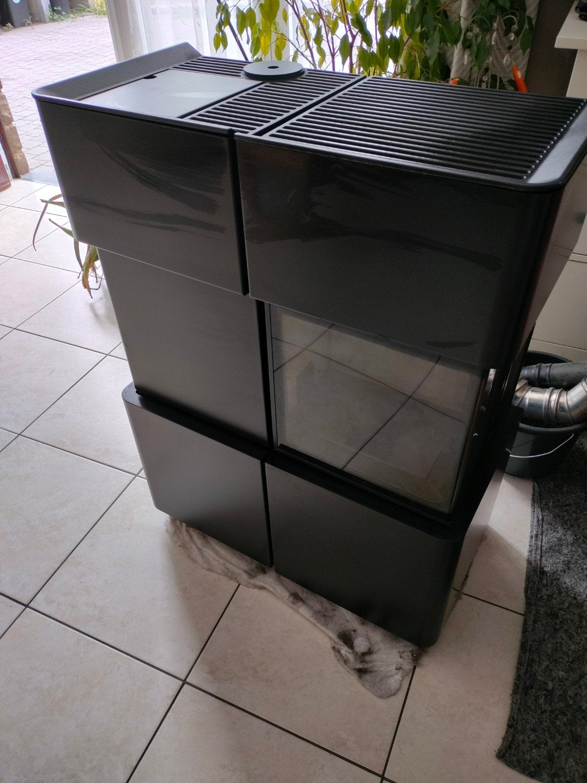 Poêle pellet ravelli 11kw, Ophalen, Kachel