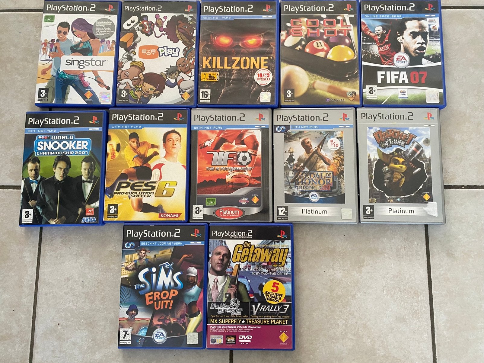 18 Spelletjes PlayStation 2, Enlèvement ou Envoi, Utilisé, Aventure et Action