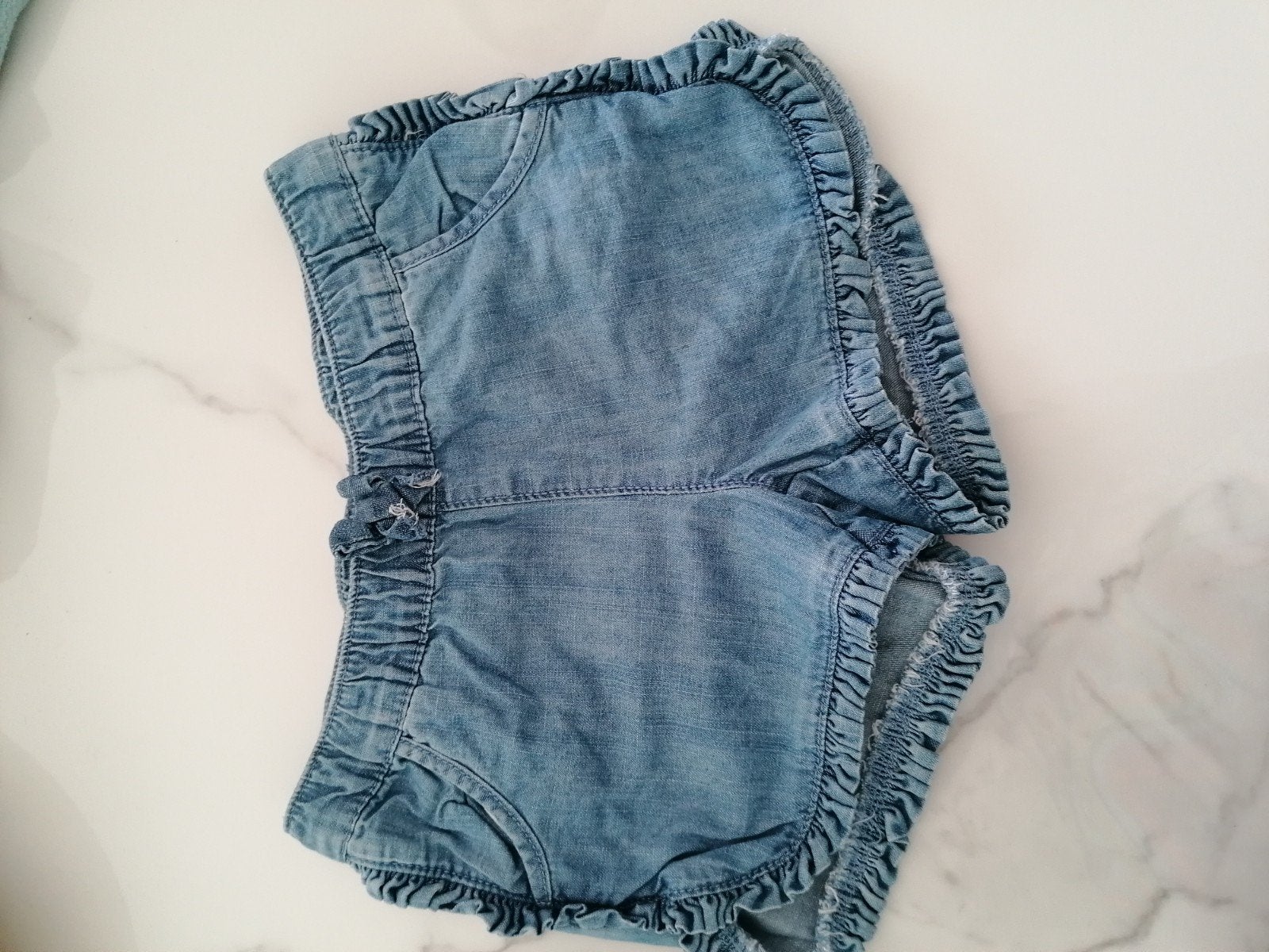 Jeans short maat 122, Kinderen en Baby's, Kinderkleding | Maat 122, Ophalen