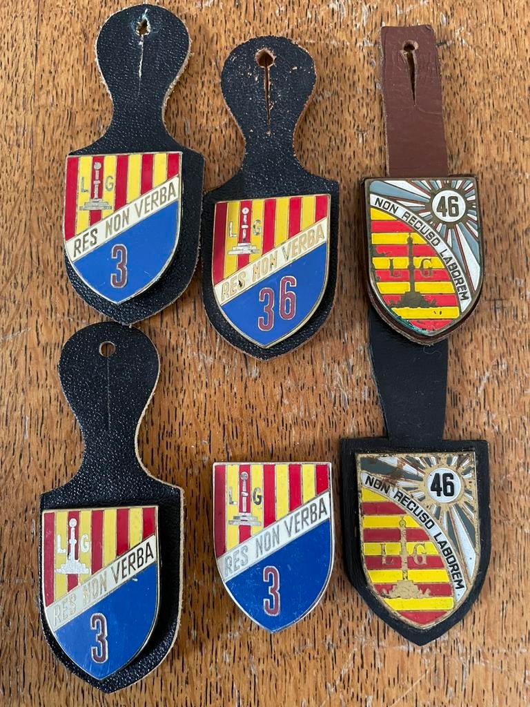 ABL borsthangers, Verzenden, Landmacht, Embleem of Badge