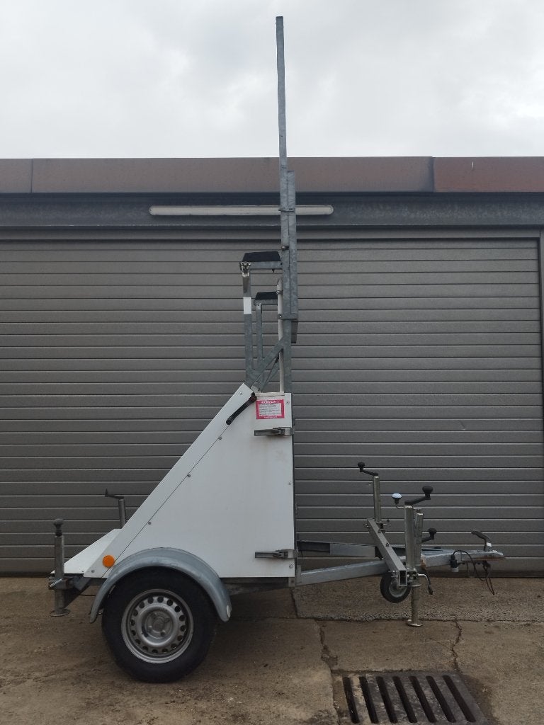 Remorque galvanisée pour écran LED ou publicité, Spandoekwagen - aanhangwagen voor LED-scherm, Enlèvement ou Envoi, Utilisé, Geen idee