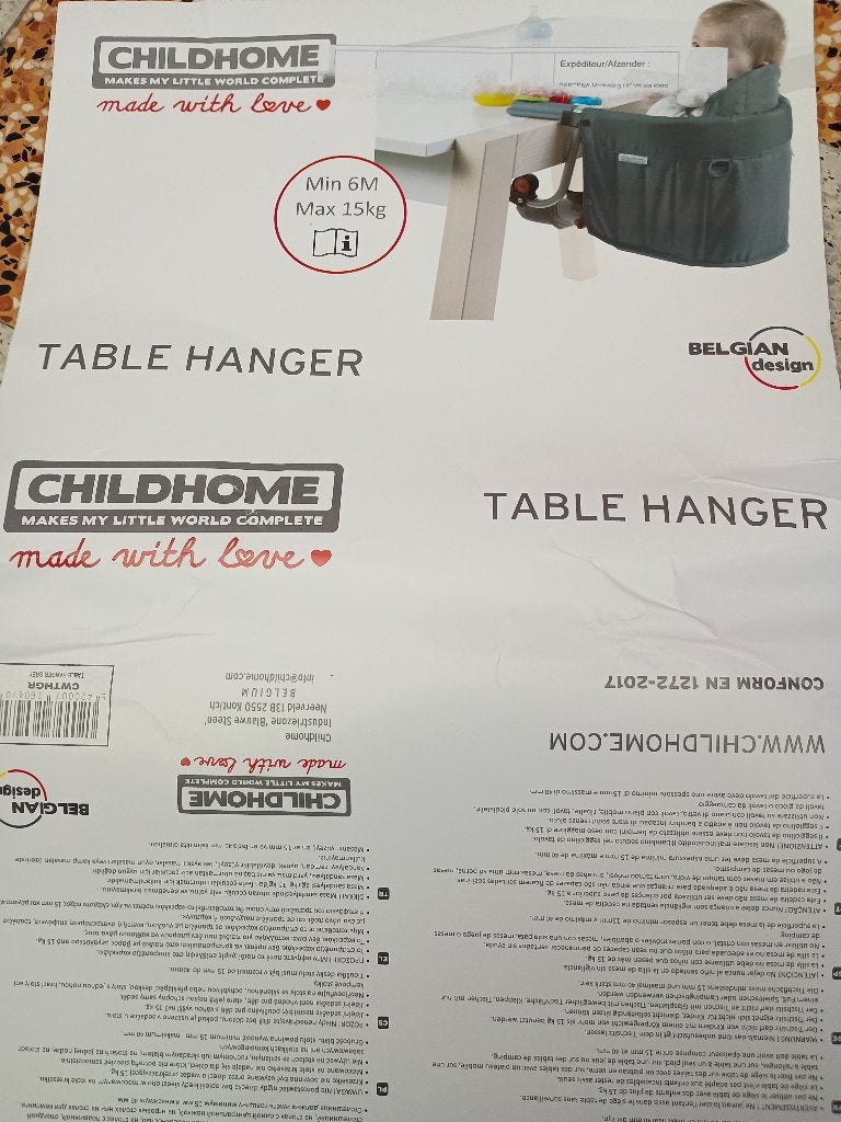 Tafel stoeltje NIEUW - 5 euros, Kinderen en Baby's, Ophalen, Nieuw