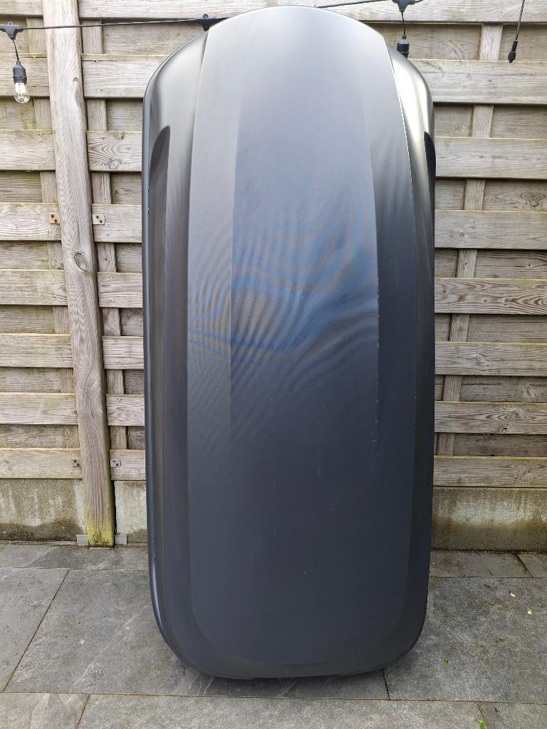 Dakkoffer Bermude 300 + dakdragers Montblanc Xplore, Auto diversen, Dakkoffers, Ophalen, Gebruikt