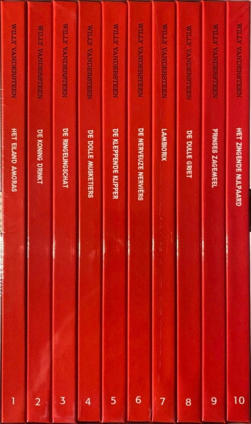 Suske en wiske verzamelbox met 10 hardcovers  / Knack, Boeken, Stripverhalen, Verzenden