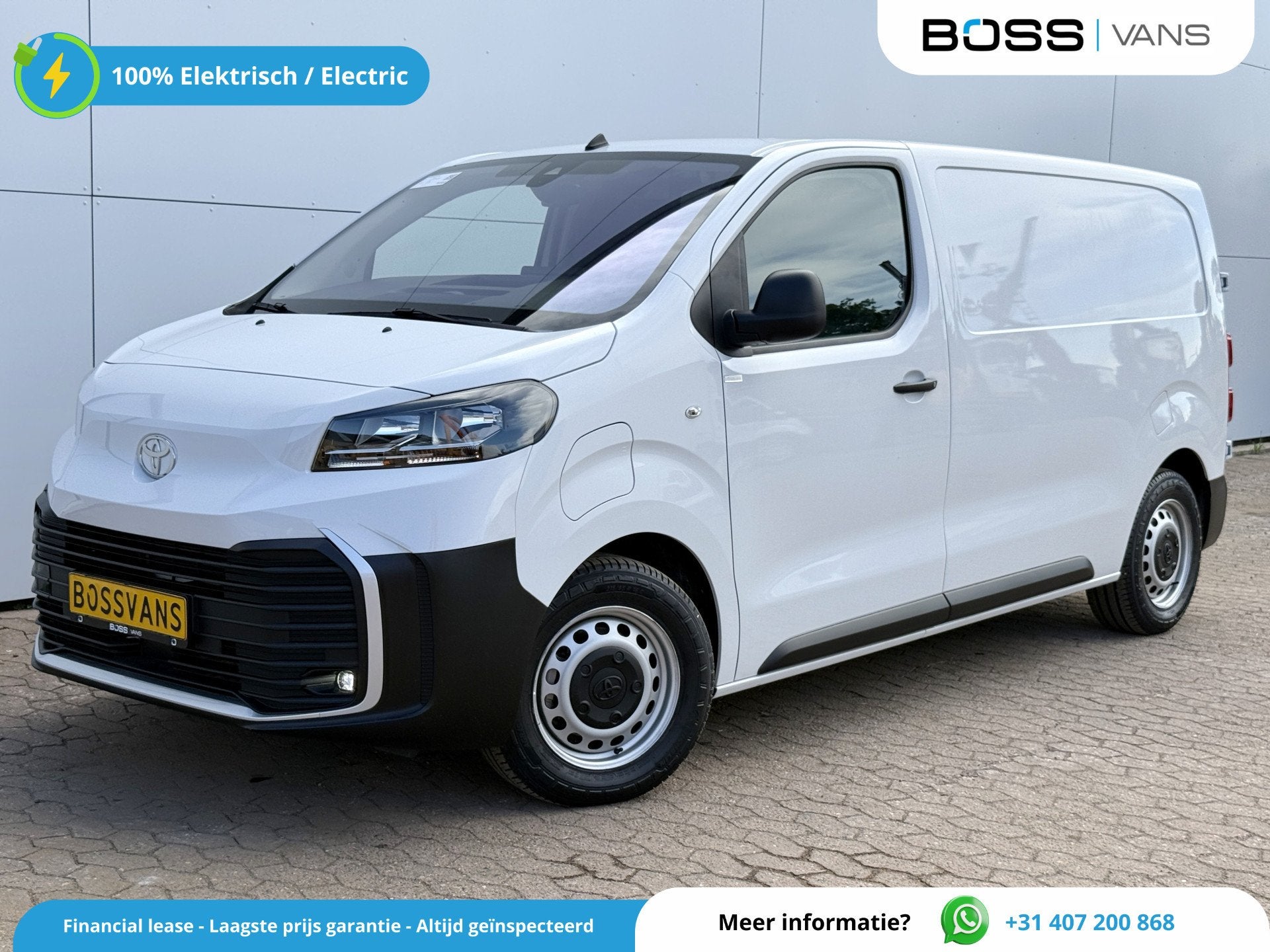 Toyota ProAce Electric 75kWh L1 348km WLTP EV 100KW Snellade, Autos, 100 kW, Achat, Entreprise, 2 places