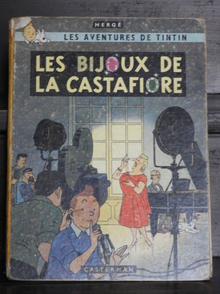 TINTIN / Les Bijoux de la Castafiore - EO 1963, Livres, Enlèvement ou Envoi, Utilisé, Hergé