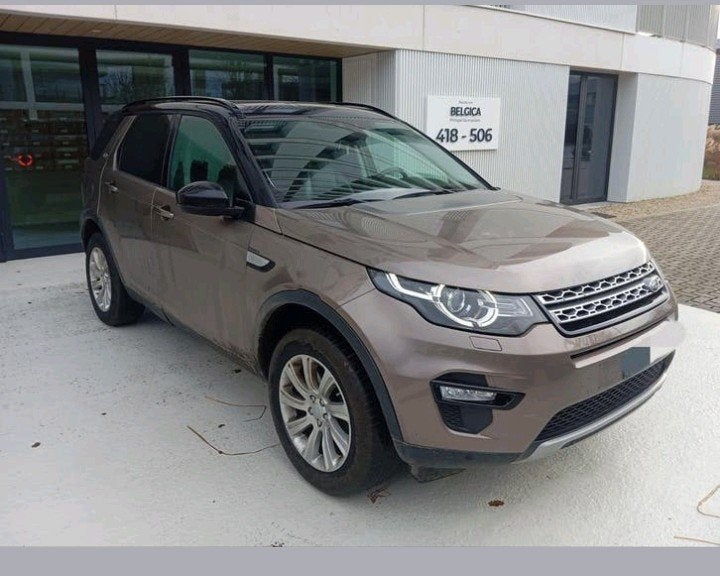 Land Rover Discovery Sport 7plaats, Auto's, Land Rover, Automaat, Euro 6, Bruin, Leder
