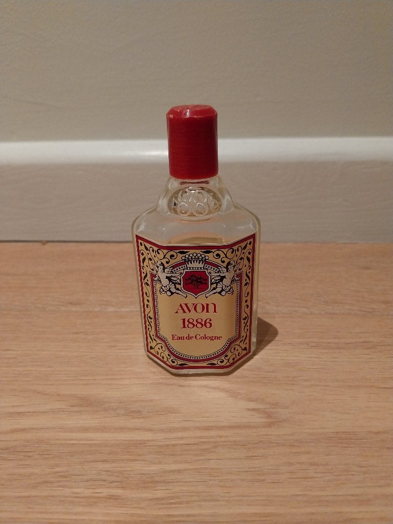 vintage flesje Avon 1886 Eau de Cologne, Collections, Parfums, Enlèvement, Utilisé, Bouteille de parfum