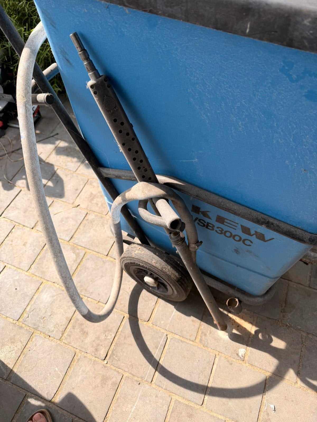 Nat zandstraal machine, Doe-het-zelf en Bouw, Ophalen, Zo goed als nieuw