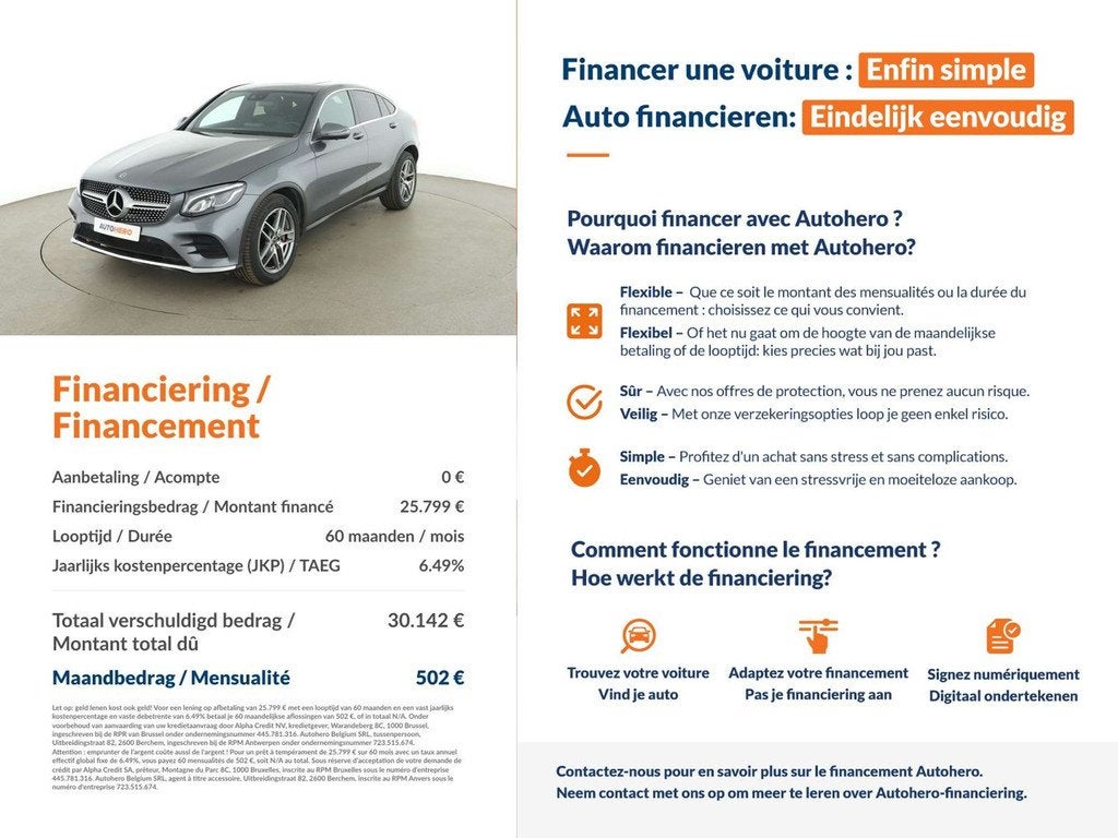 Mercedes-Benz GLC GLC 220 GLC 220 d 4Matic AMG Line, Auto's, Mercedes-Benz, Automaat, https://public.car-pass.be/vhr/d0b2d721-1392-42f1-b0cd-3508f9c8f1a1