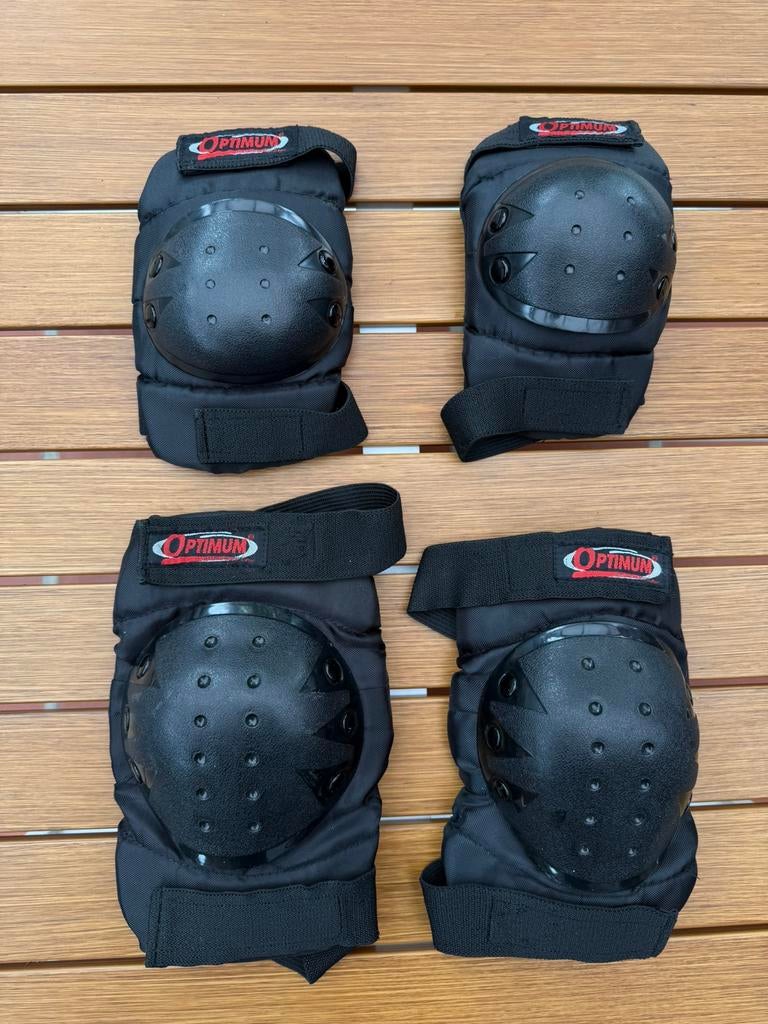 Knie en elleboogbescherming - Medium - Optimum, Ophalen of Verzenden, Zo goed als nieuw, Bescherming