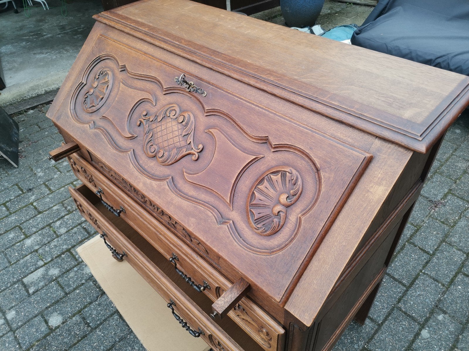 Cabinet de secrétaire à vendre, 50 à 100 cm, Comme neuf, Enlèvement, 75 – 100