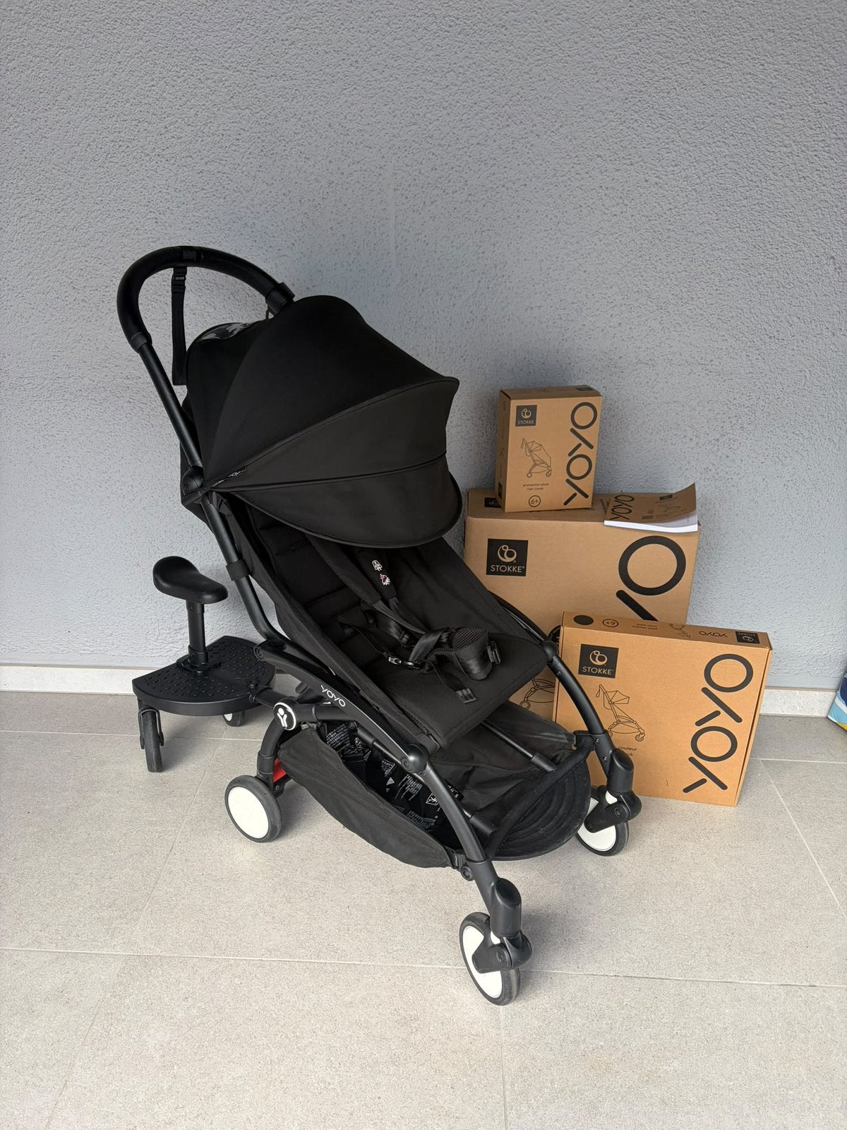 Yoyo 3 babyzen laatste nieuw model, Ophalen, Zo goed als nieuw, Regenhoes