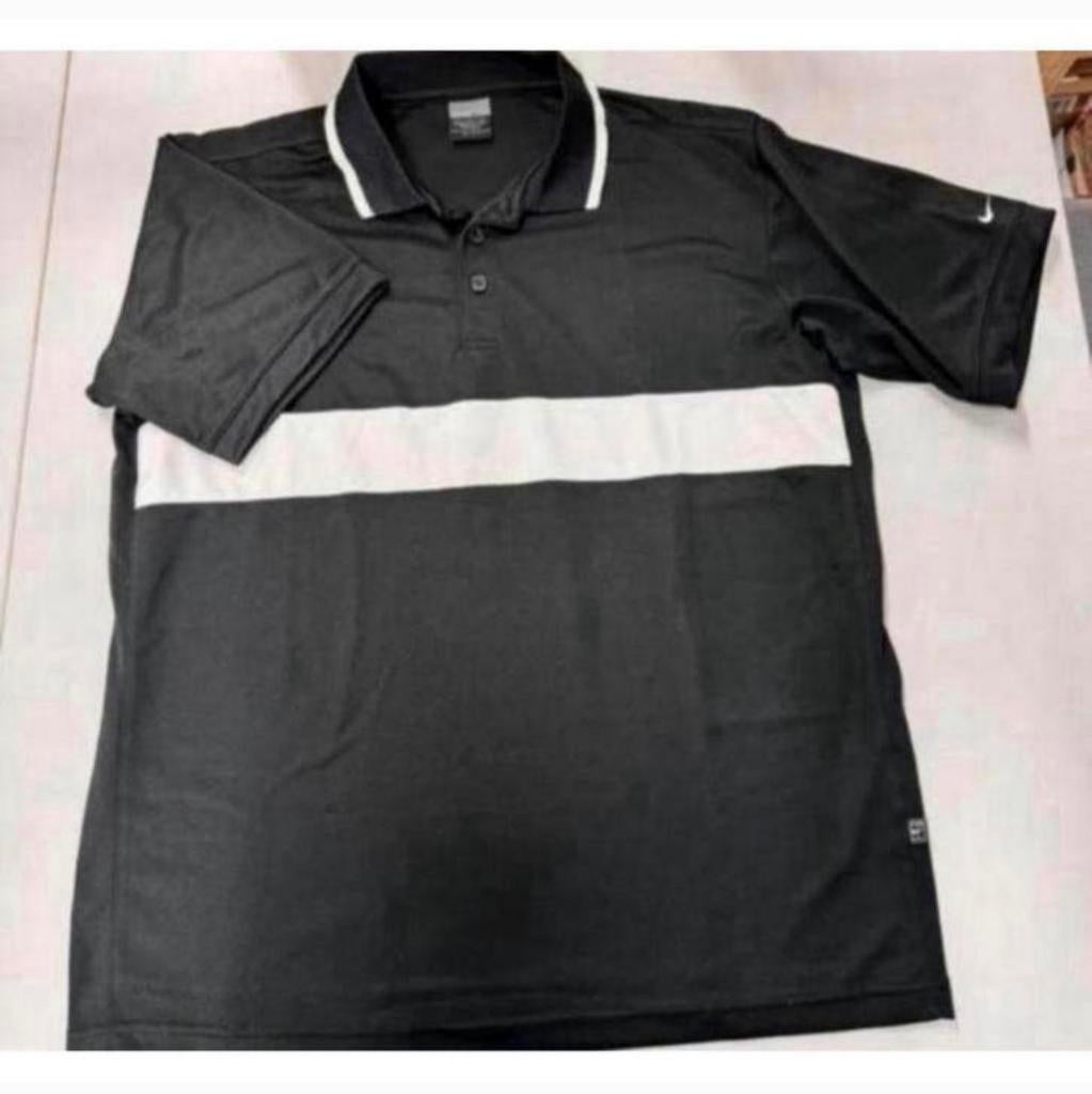 Polo Nike vintage original L Tennis Sports, Enlèvement ou Envoi, Comme neuf, Taille 52/54 (L), Noir