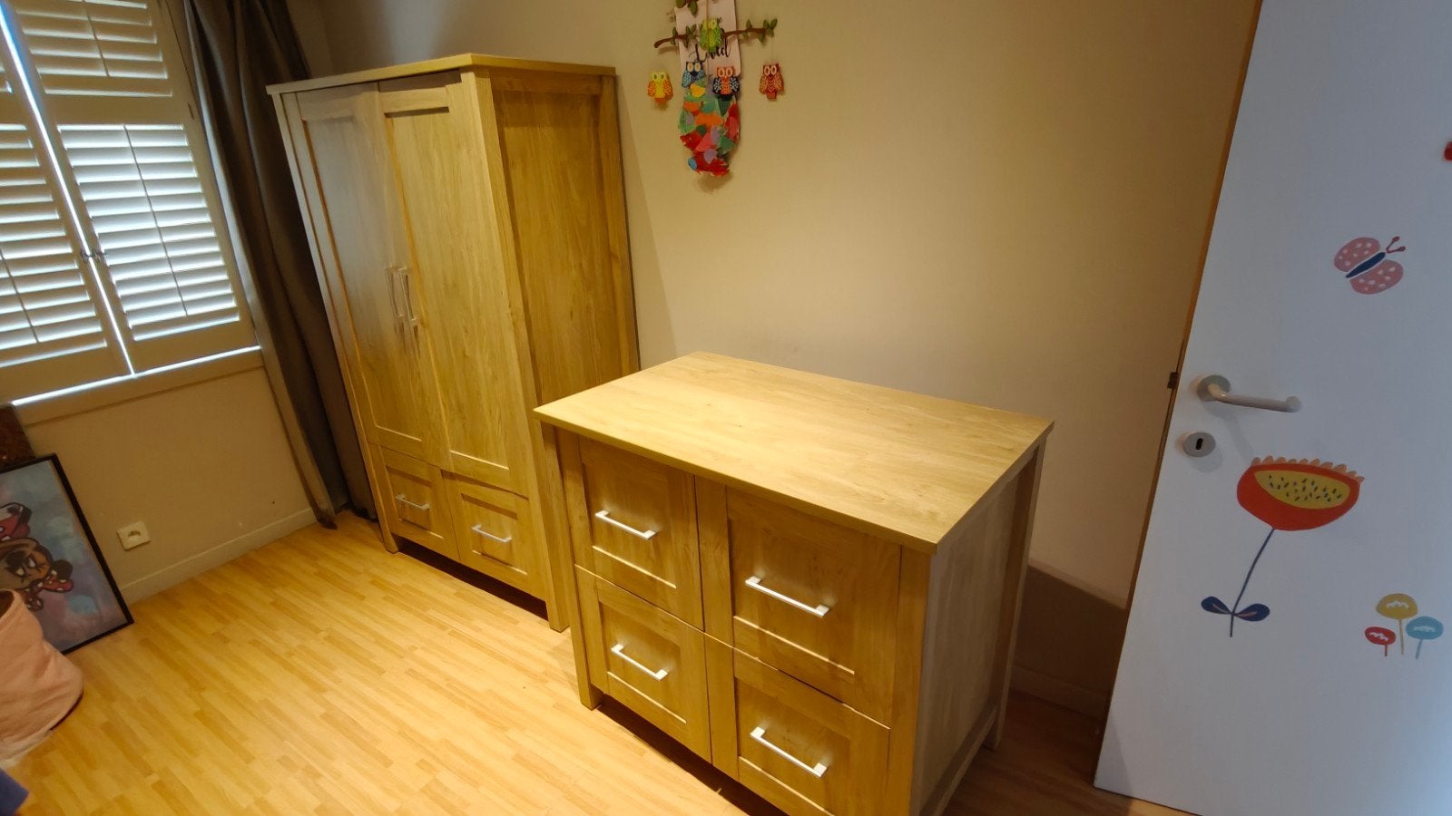 Babykamer volledig, Kinderen en Baby's, Ophalen, Zo goed als nieuw, Jongetje of Meisje