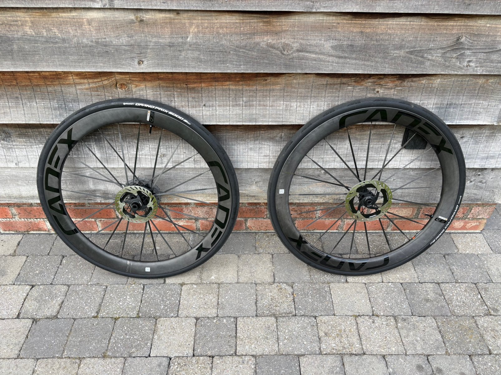 Cadex ultra 50 wielen, Fietsen en Brommers, Fietsonderdelen, Ophalen, Zo goed als nieuw