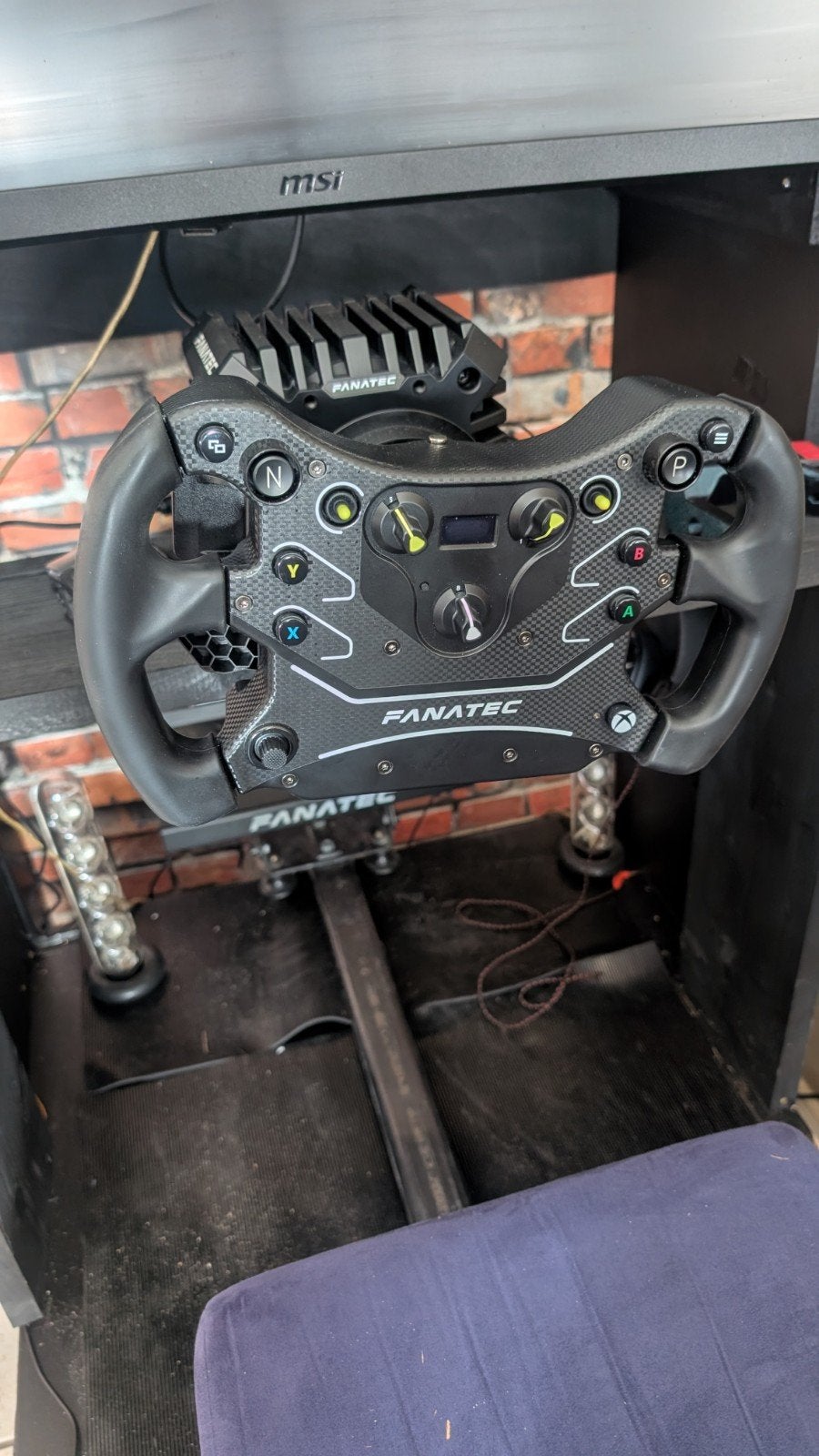 fanatec dd met 8nm boostkit en gt3 stuur, Ophalen, Zo goed als nieuw, Fanatec