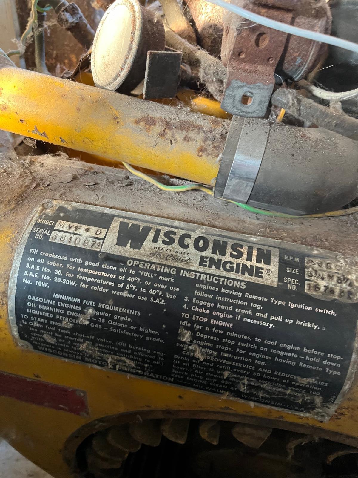 Wisconsin motor, Verzamelen, Overige Verzamelen, Ophalen