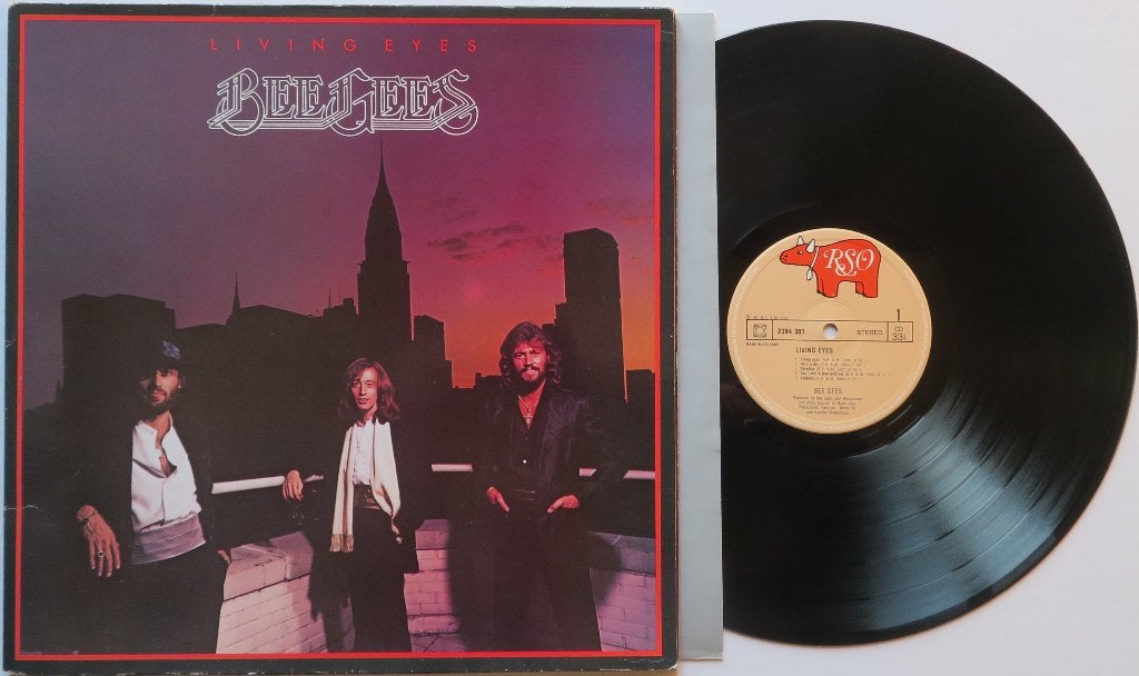 Bee Gees - Des yeux vivants. Lp, Pop rock, Housse de protection extérieure, Enlèvement ou Envoi, Utilisé