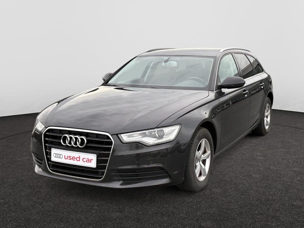 Audi A6 Avant A6 Avant 2.0 TDi, Auto's, Zilver of Grijs, A6, Te koop, Lederen bekleding