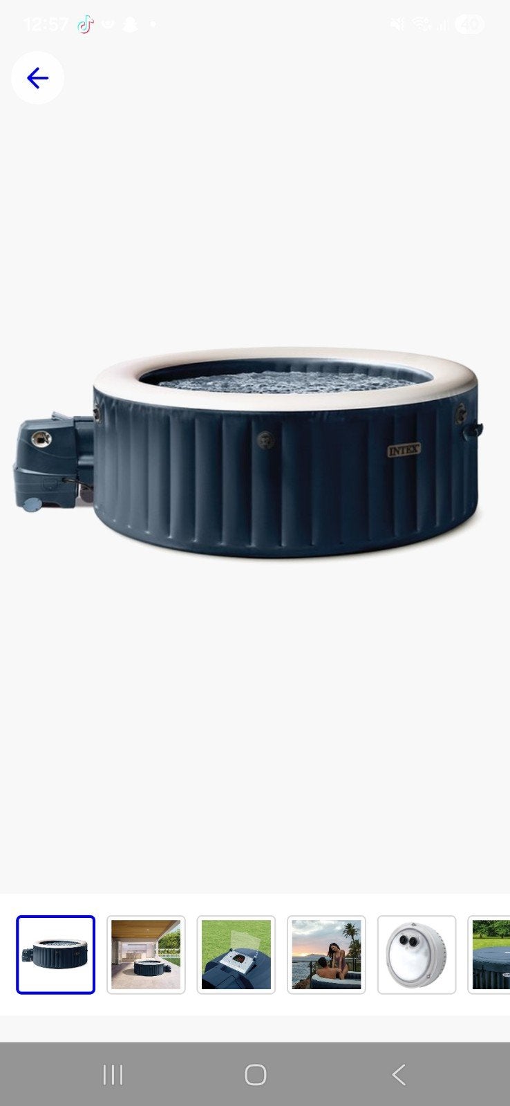 Jacuzzi intex, Jardin & Terrasse, Bains à remous et Spas, Enlèvement