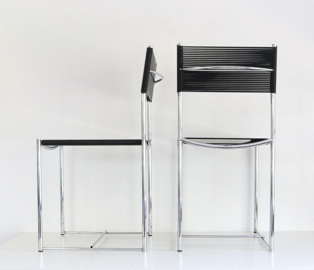 2 Spaghetti-stoelen Giandomenico Belotti Alias - Vintage, Ophalen