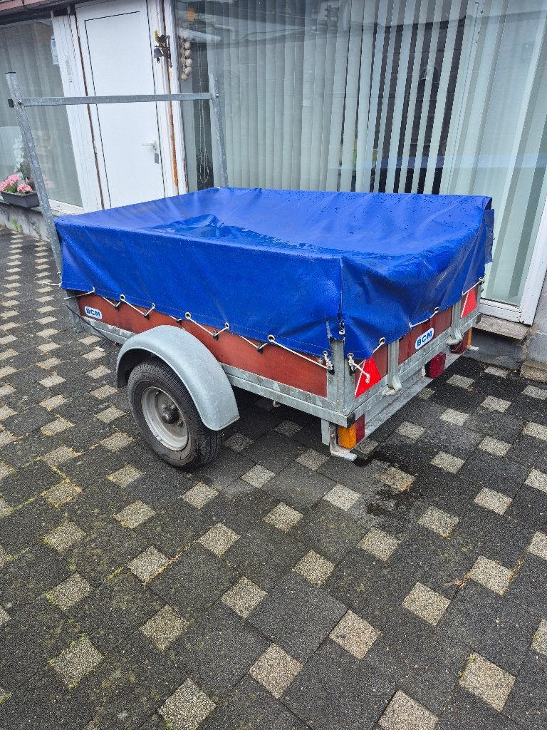 bcm dekzeiltrailer (prijs 350 euro), Ophalen, Gebruikt