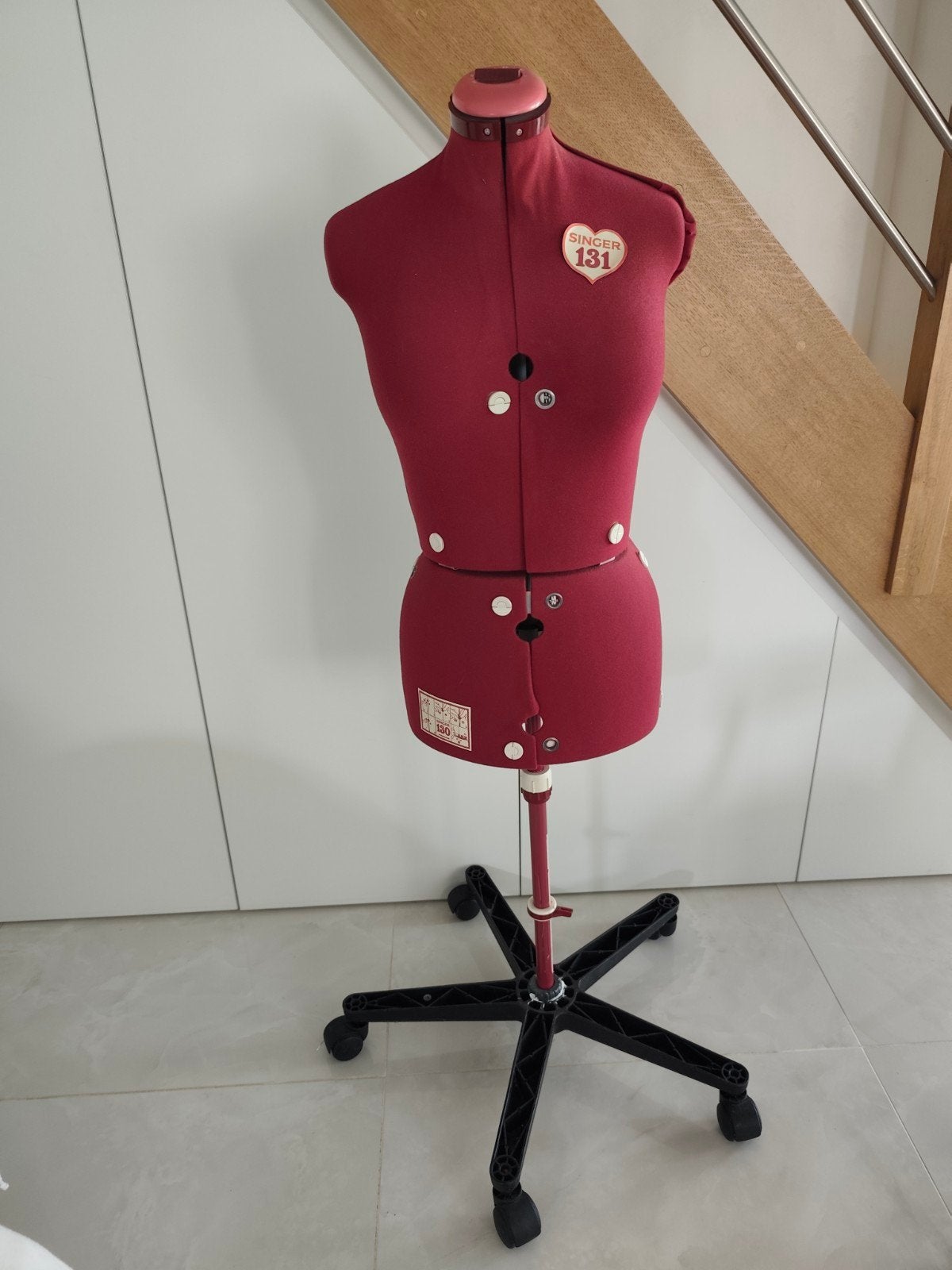 Mannequin de couture professionnel Singer réglable du 38-46, Enlèvement ou Envoi, Utilisé, Mannequin