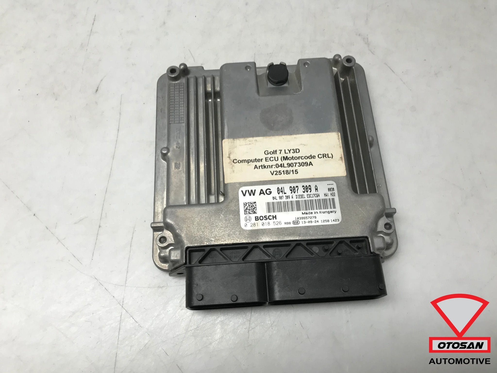 VW Golf 7 Audi Seat 2.0TDI ECU Motormanagement 04L907309A, Auto-onderdelen, Elektronica en Kabels, Gebruikt, Volkswagen, Volkswagen AG