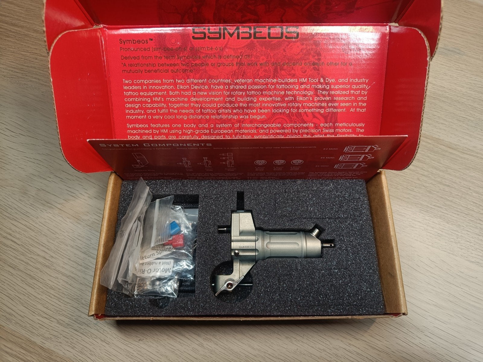 eikon symbeos tattoo machine.+ critical conect baterij, Enlèvement ou Envoi