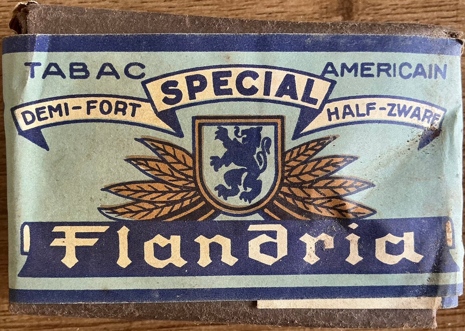 Ancien paquet de tabac FLANDRIA 7FR.50, Collections, Enlèvement ou Envoi, Comme neuf, Emballage