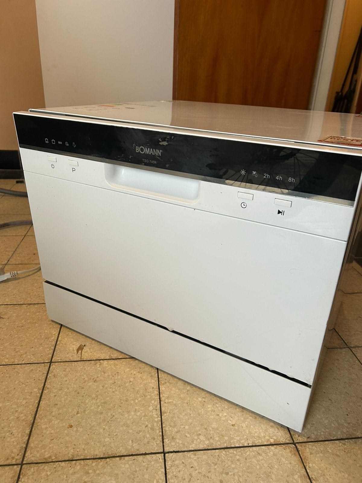 Vaatwasser Bomann TSG 7404, Ophalen, Minder dan 85 cm, Tussenbouw, Gebruikt
