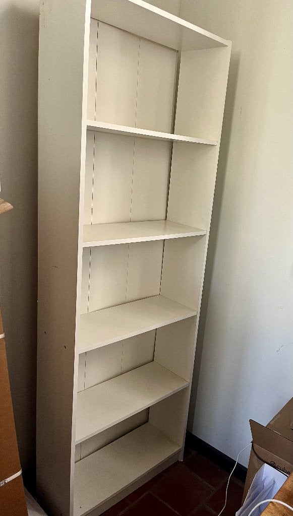 IKEA BILLY boekenkast wit 80x28x202 cm – goede staat, Ophalen, 200 cm of meer, 50 tot 100 cm, Zo goed als nieuw