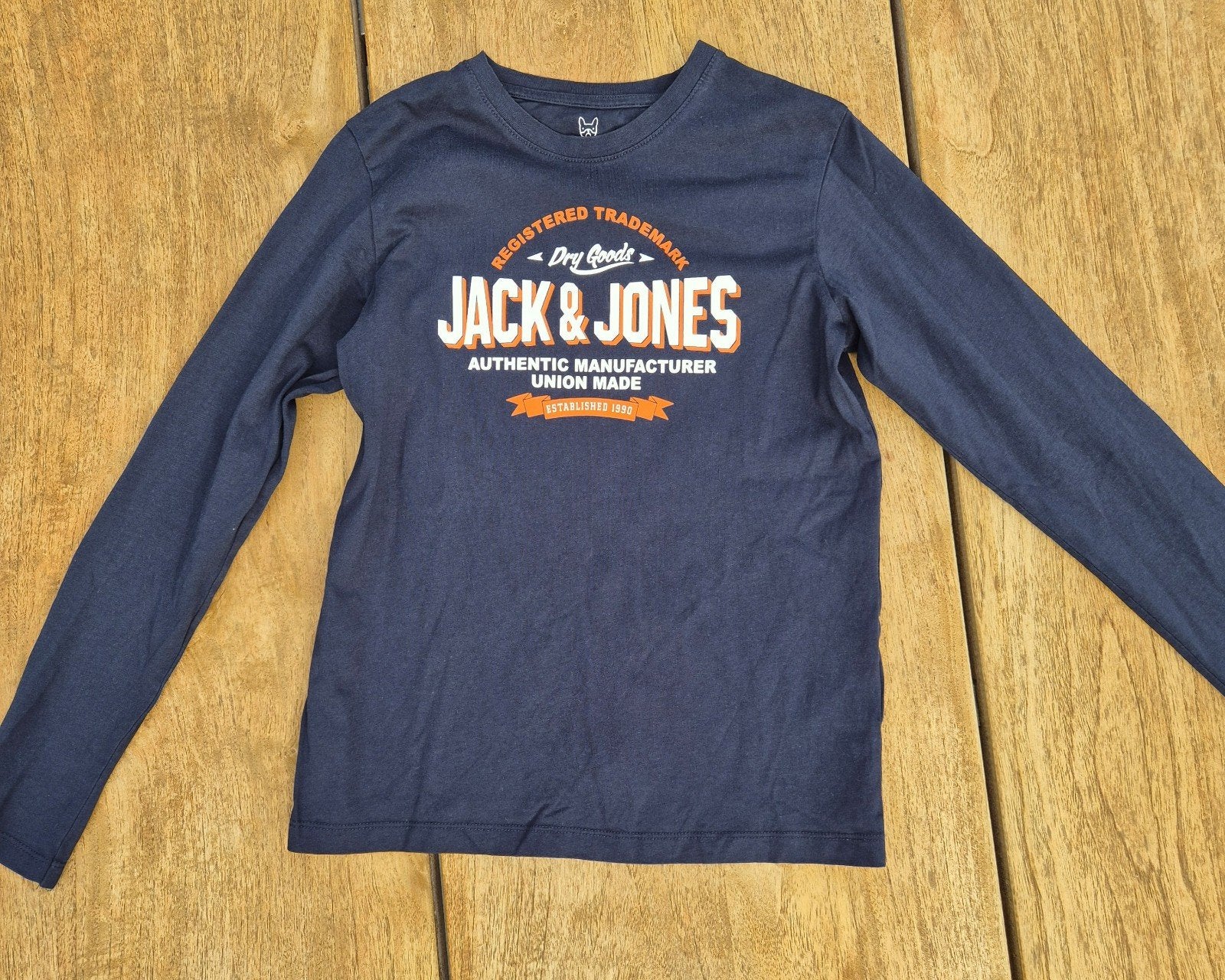 T-shirt à manches longues Jack & Jones (152), Garçon, Enlèvement ou Envoi, Chemise ou À manches longues, Comme neuf