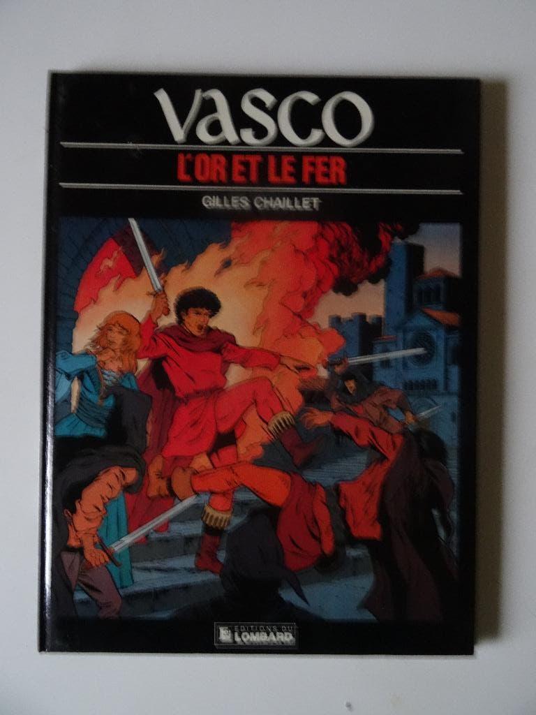 BD Vasco par G.Chaillet T1 L'Or et le Fer EO Lombard 1983, Gilles Chaillet, Enlèvement ou Envoi, Une BD, Comme neuf