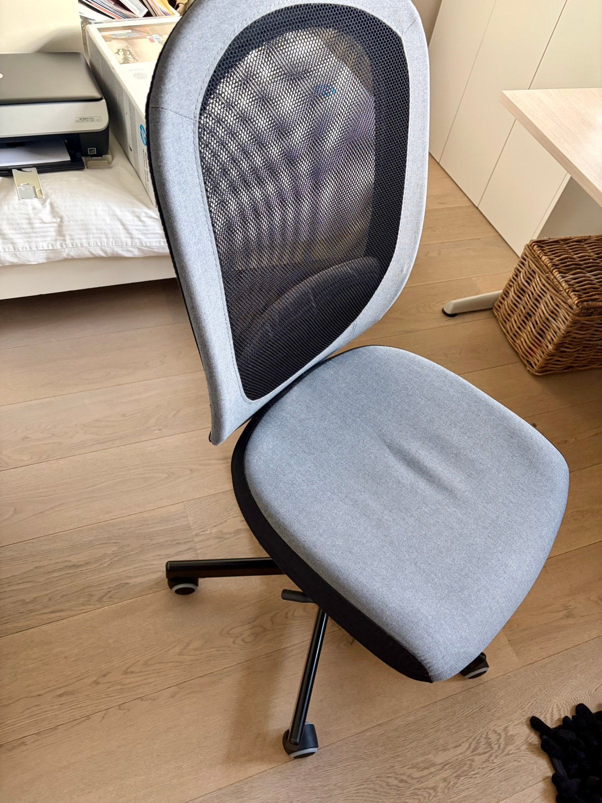 Chaise de bureau IKEA Flintan comme neuve, Maison & Meubles, Comme neuf, Enlèvement, Chaise de bureau, Ergonomique