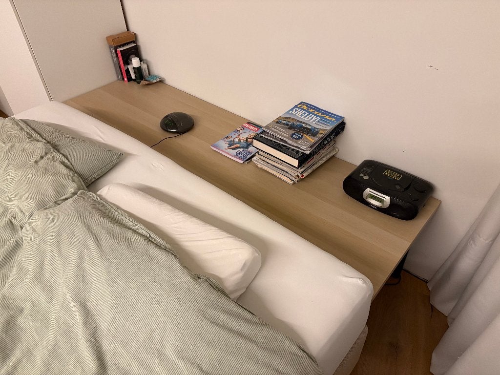 nachttafel, nachtkast 200cm x 60cm x 48 cm, Ophalen, Zo goed als nieuw