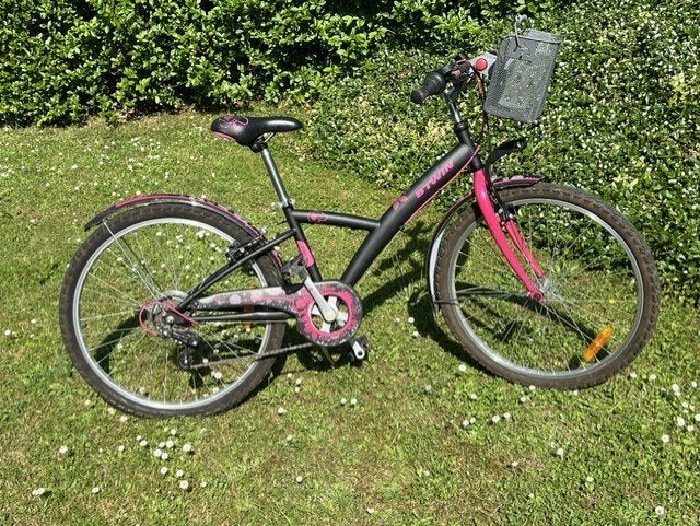 vélo fille 24' B'twin, Enlèvement, 24 pouces, Vitesses