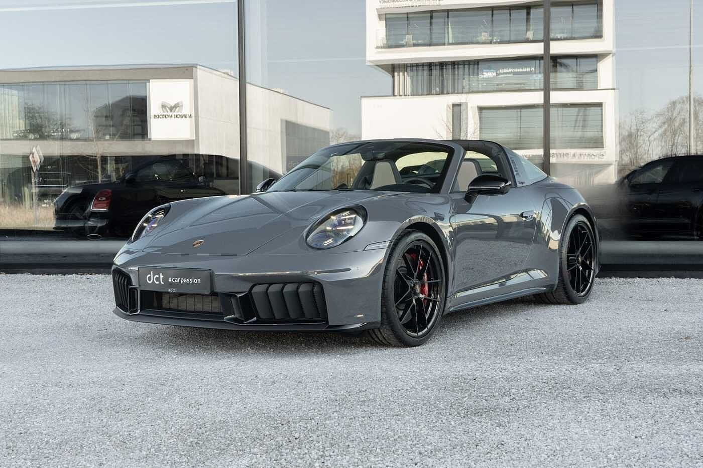 Porsche 992 Targa 4 GTS 18Way SportDesign Leather Chalk BOSE, Auto's, Porsche, 4 zetels, Gebruikt, 398 kW, Cabriolet