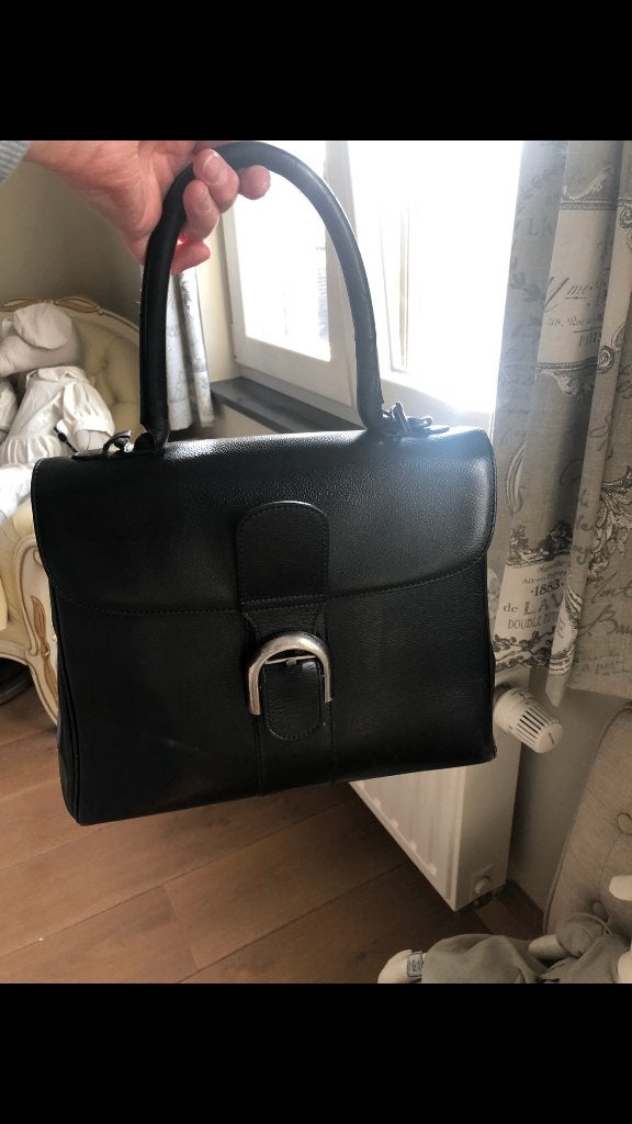 Delvaux Brillant met zilveren hardware, Ophalen of Verzenden, Gebruikt