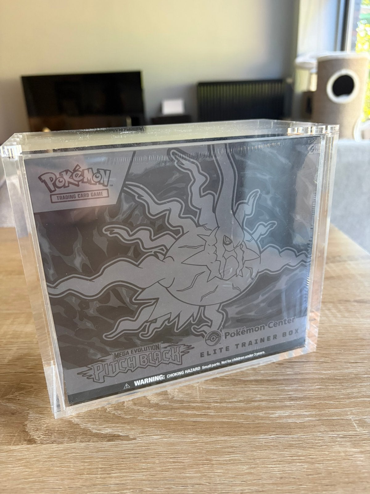 Pitch black pokemon center etb, Ophalen of Verzenden, Zo goed als nieuw, Booster