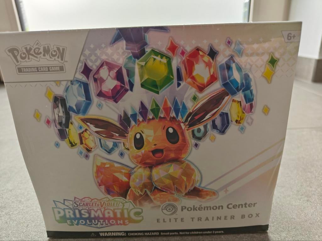 ETB Pokemoncenter Prismatic Evolutions Engels, Ophalen