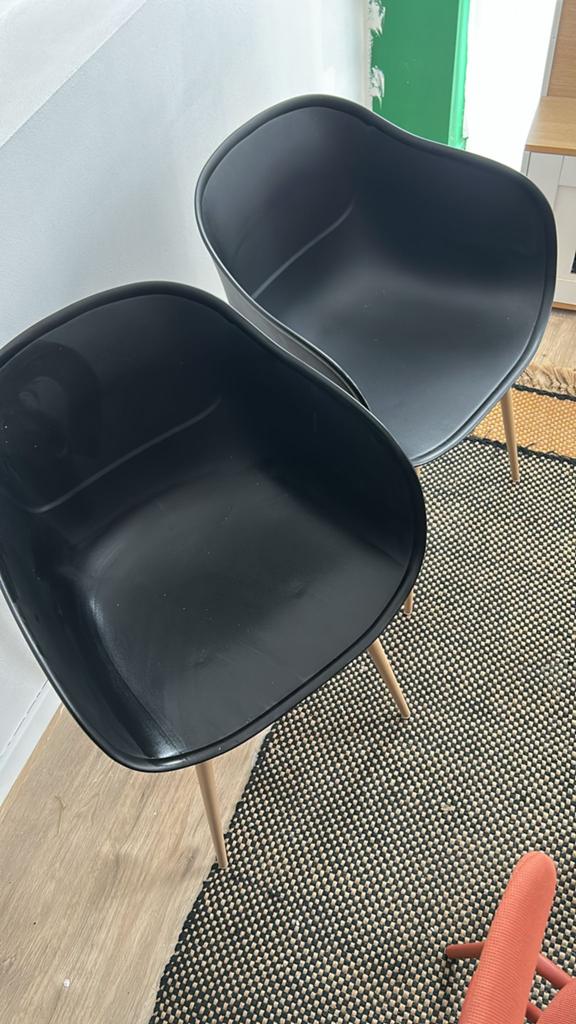 Lot de chaises, Enlèvement, Comme neuf, Deux