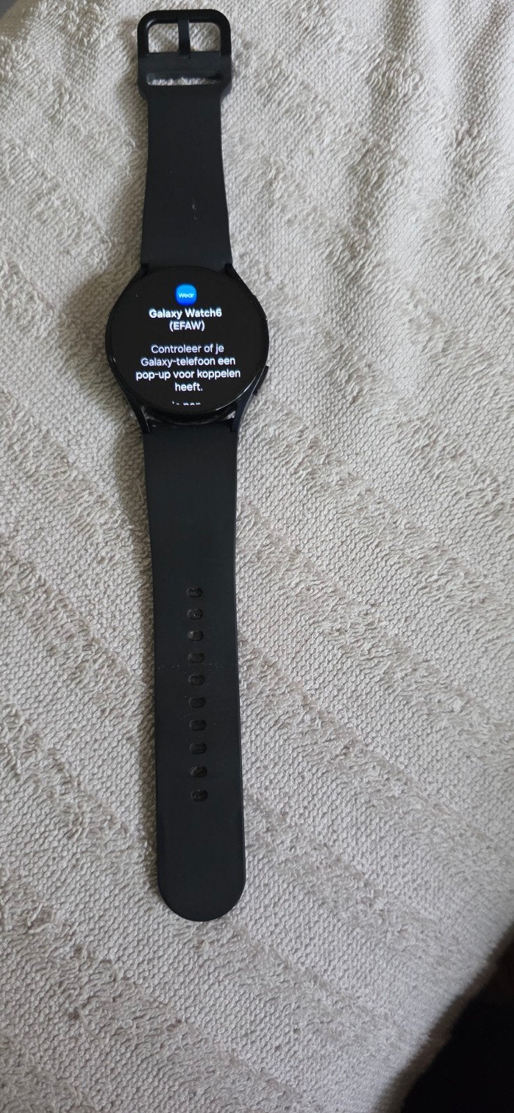 Samsung watch 6, Ophalen