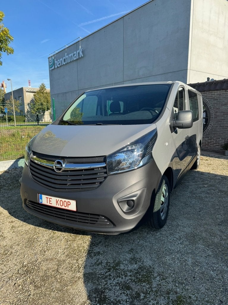 Opel vivaro - dubbele cabine/lichte vracht, Auto's, Stof, 89 kW, Bedrijf, Overige carrosserie