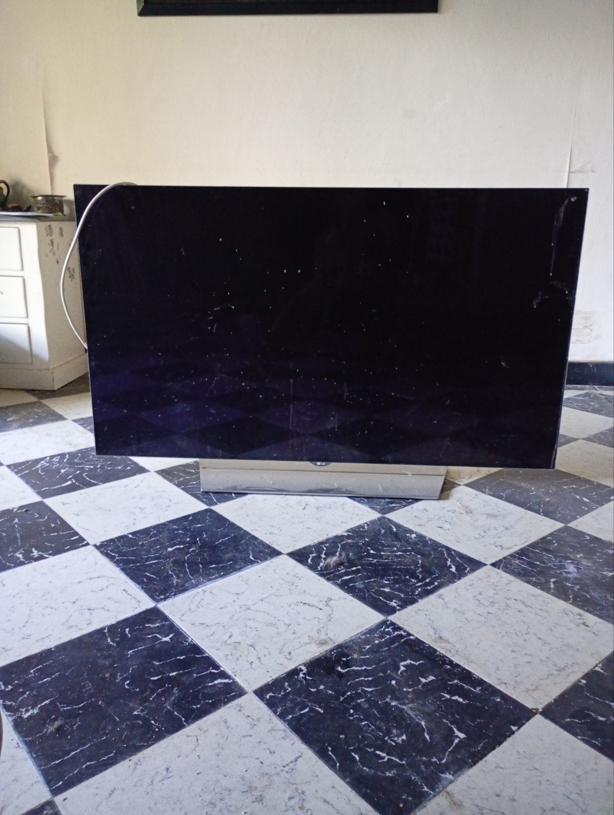 defecte lj voor onderdelen 140 cm, Audio, Tv en Foto, Televisies, Ophalen