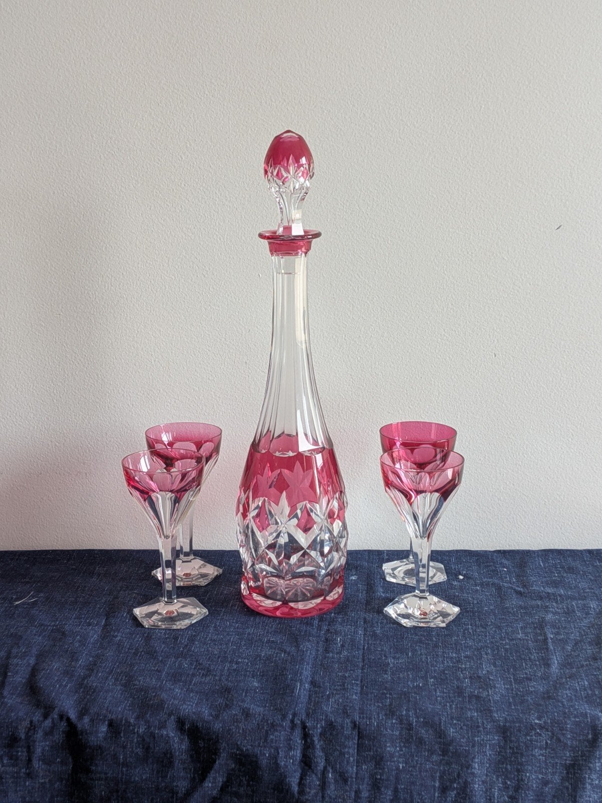 karaf, Antiek en Kunst, Antiek | Glaswerk en Kristal, Ophalen of Verzenden