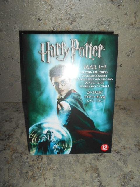 DVD Box - Harry Potter - 5 dvd's., Cd's en Dvd's, Dvd's | Science Fiction en Fantasy, Ophalen of Verzenden, Zo goed als nieuw