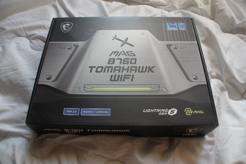 Carte mère MSI MAG B760 TOMAHAWK WIFI, LGA 1700, Comme neuf, ATX, DDR5